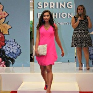 Rachel Roy hot pink dress